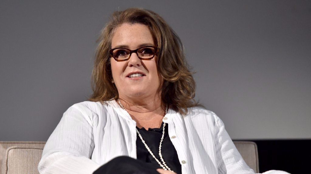 Rosie O'Donnell of "SMILF" speaks onstage at the Showtime portion of the Television Critics Assn. summer press tour on August 7, 2017 in Los Angeles, CA. (Alberto E. Rodriguez/Getty Images For Showtime)