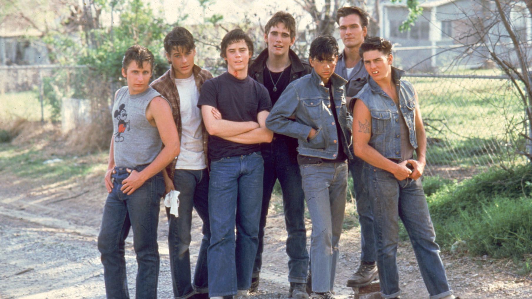 From the 1983 film adaptation of "The Outsiders."