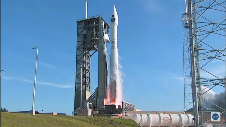 Atlas V rocket launches from Cape Canaveral