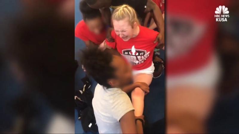 Videos Show Denver High School Cheerleaders Forced Into Splits