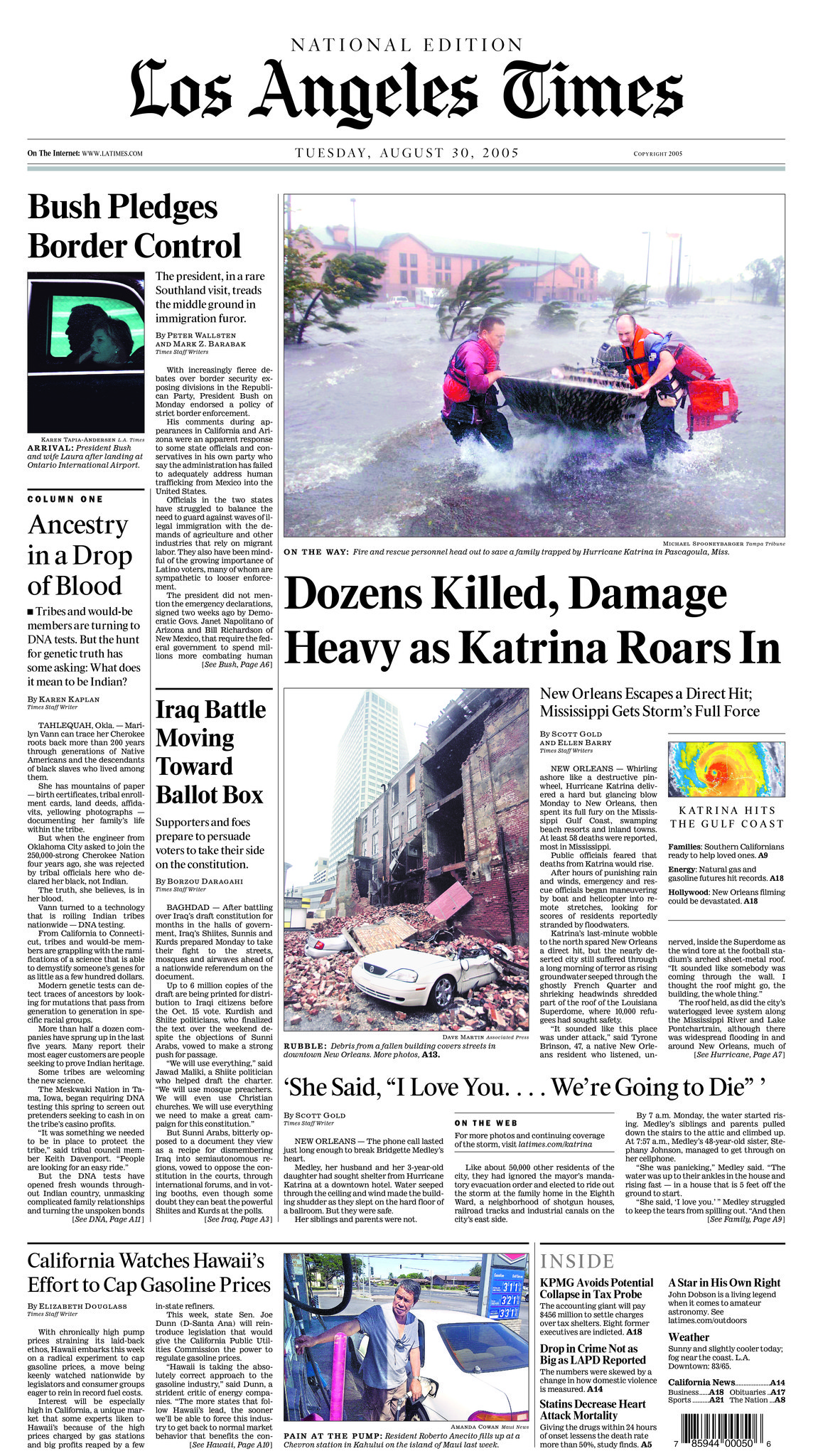 This Day in History: In 2005, Hurricane Katrina ravaged New Orleans