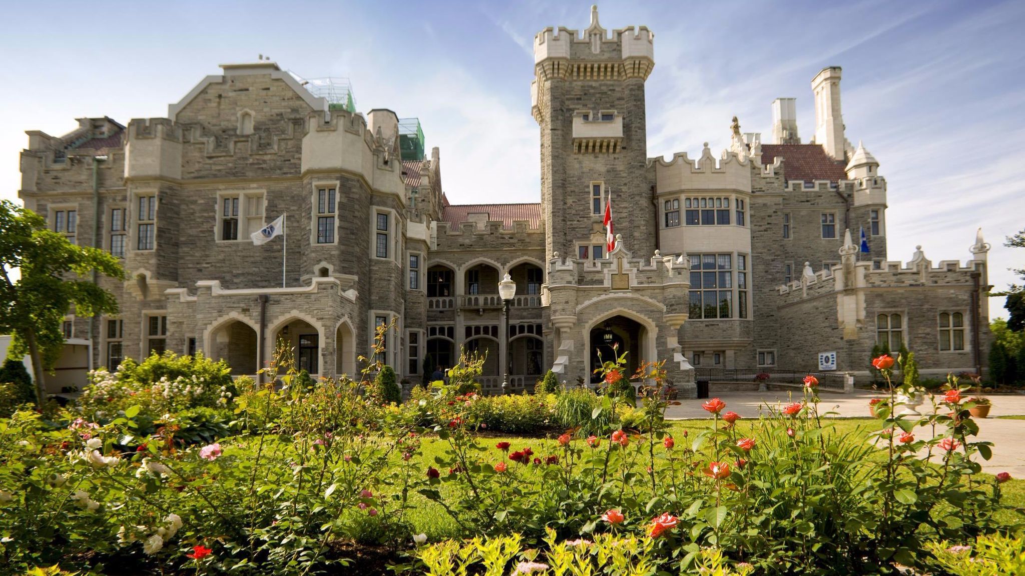 Hop over to Toronto, Canada, and stop at Casa Loma, one of the city's greatest historical monuments.