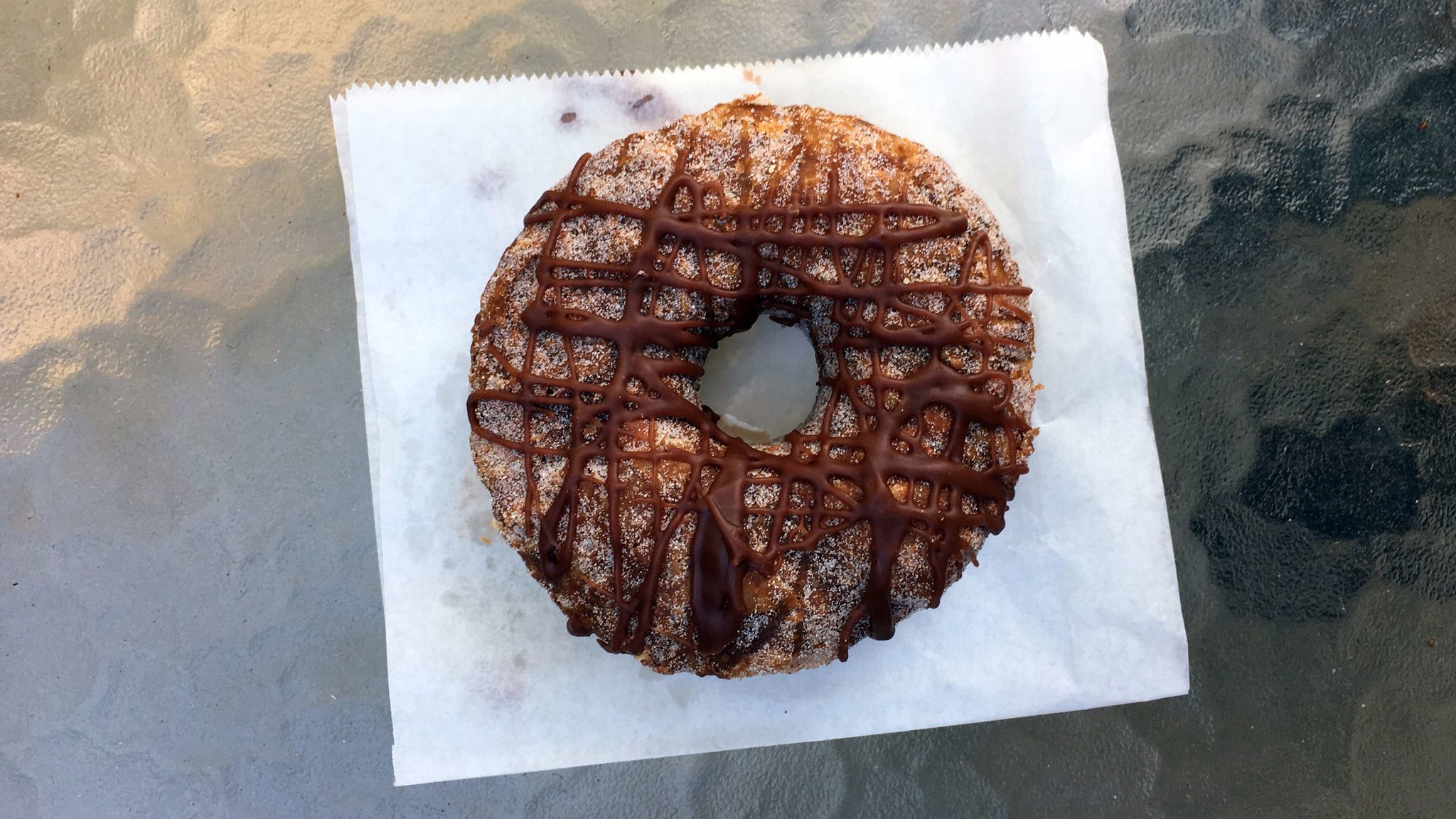 Croissant style doughnut from Kettle Glazed.