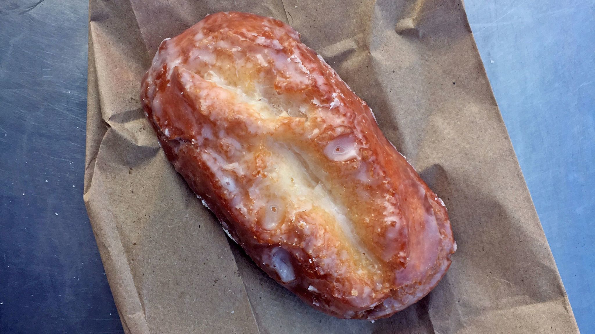 Buttermilk bar from Primo's Donuts.