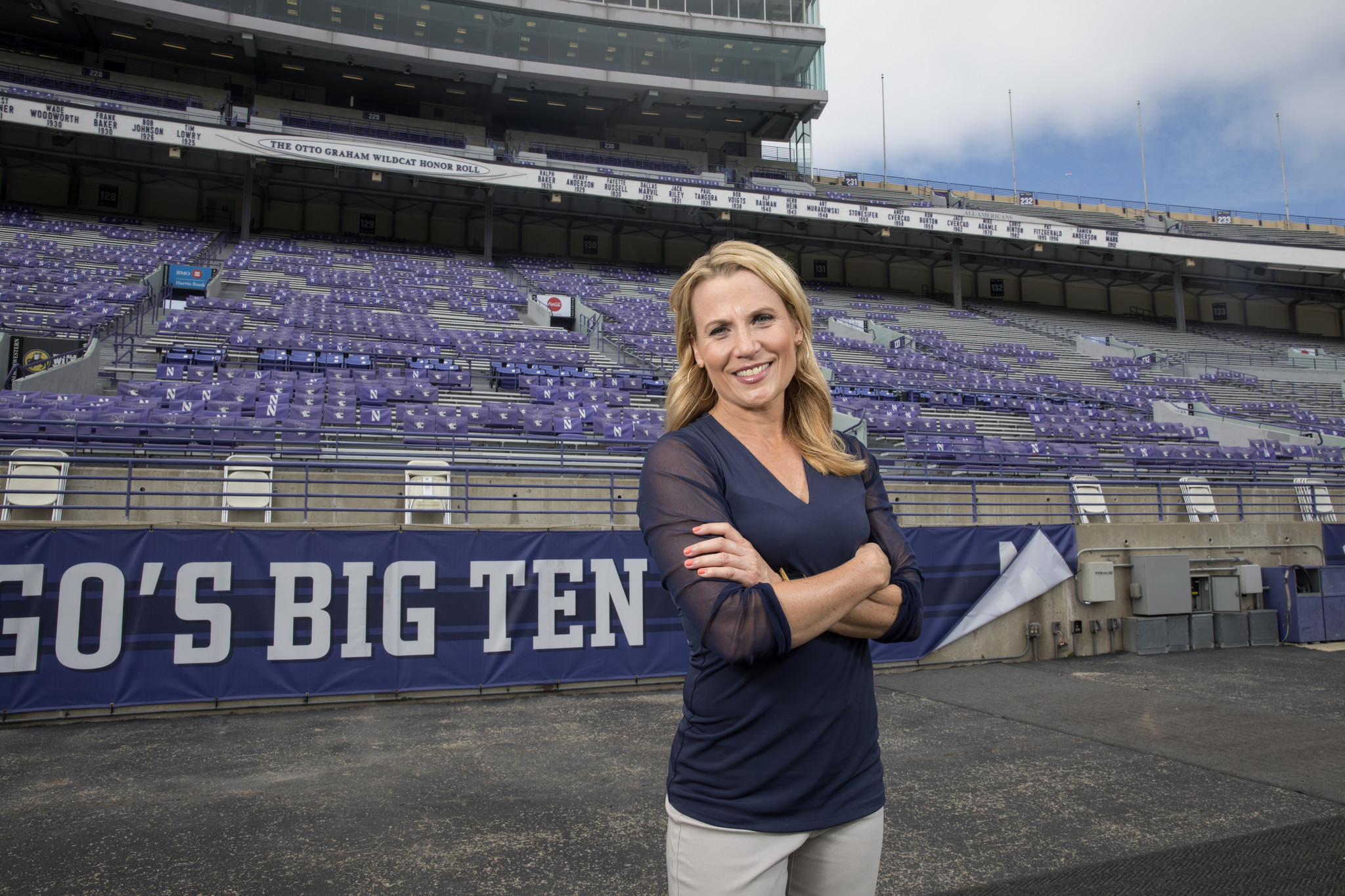 BTN broadcaster Lisa Byington braces for historic football assignment