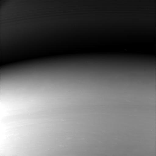 Cassini's final image of Saturn.