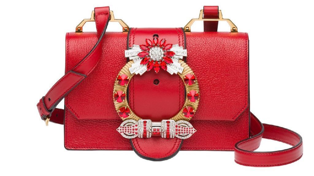The Miu Lady is the subject of a pop-up installation at South Coast Plaza until Oct. 17. The coveted handbag is carried by A-listers and fashionistas including Taylor Swift and Elle Fanning.