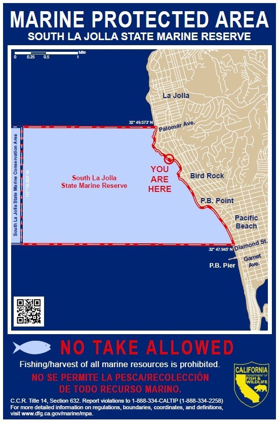 These ‘You Are Here’ signs will be replaced where needed, and new ones will be posted in La Jolla.