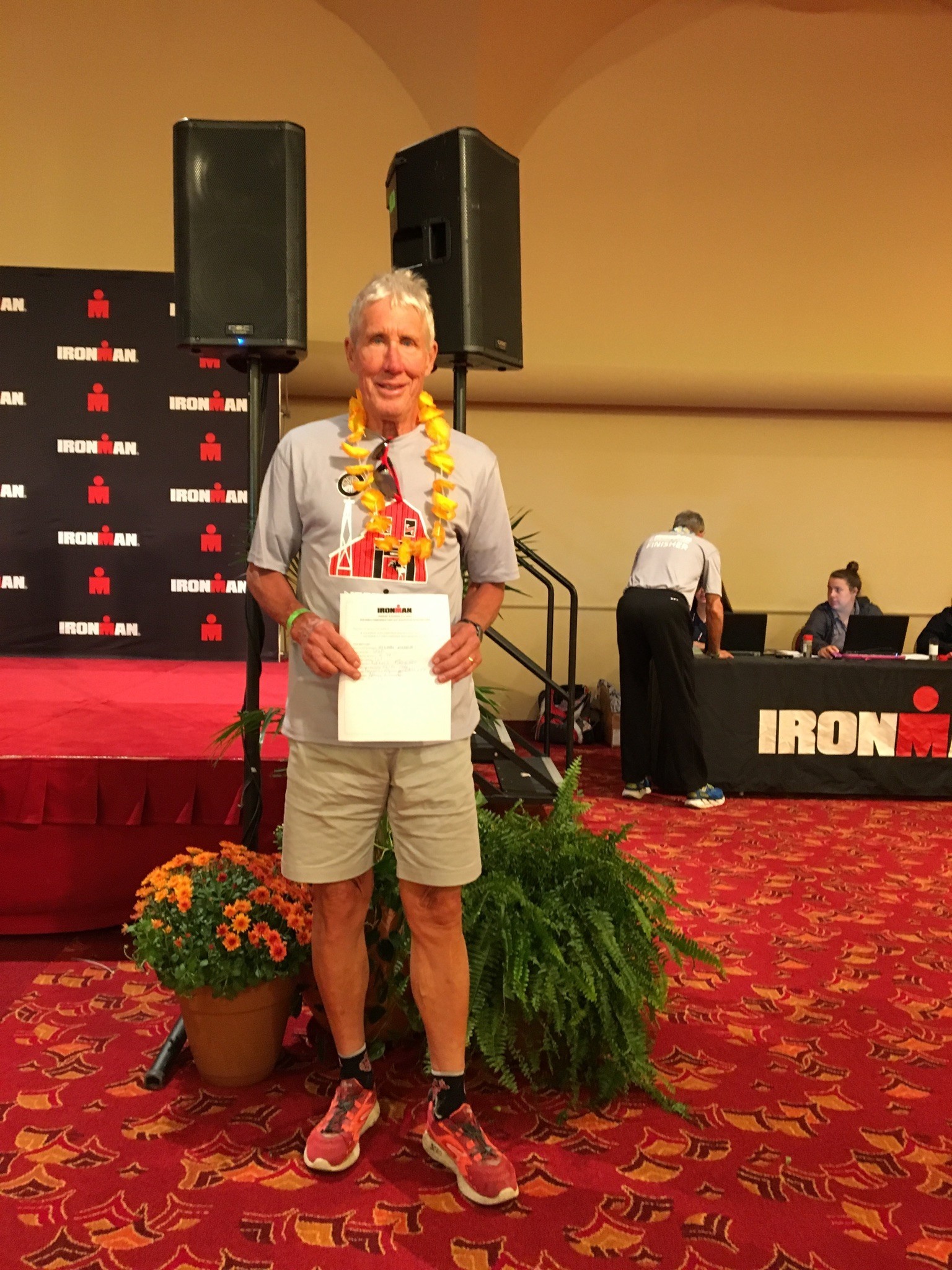 Dennis Kasischke qualified for Ironman Kona 2018.