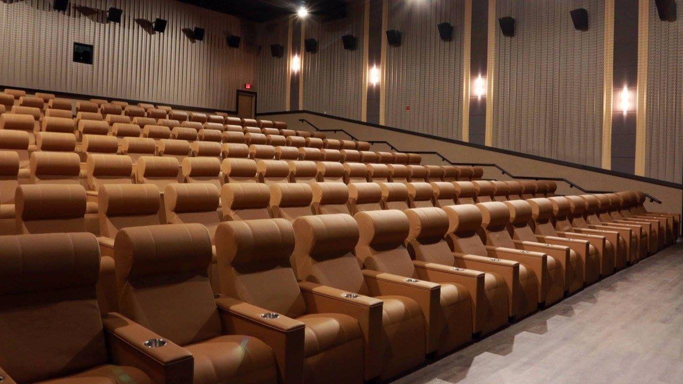 reserved seating movie theatre