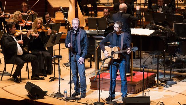 The Virginia Symphony Orchestra's Simon and Garfunkel tribute concert in November features guest artists A.J. Swearingen and Jonathan Beedle.