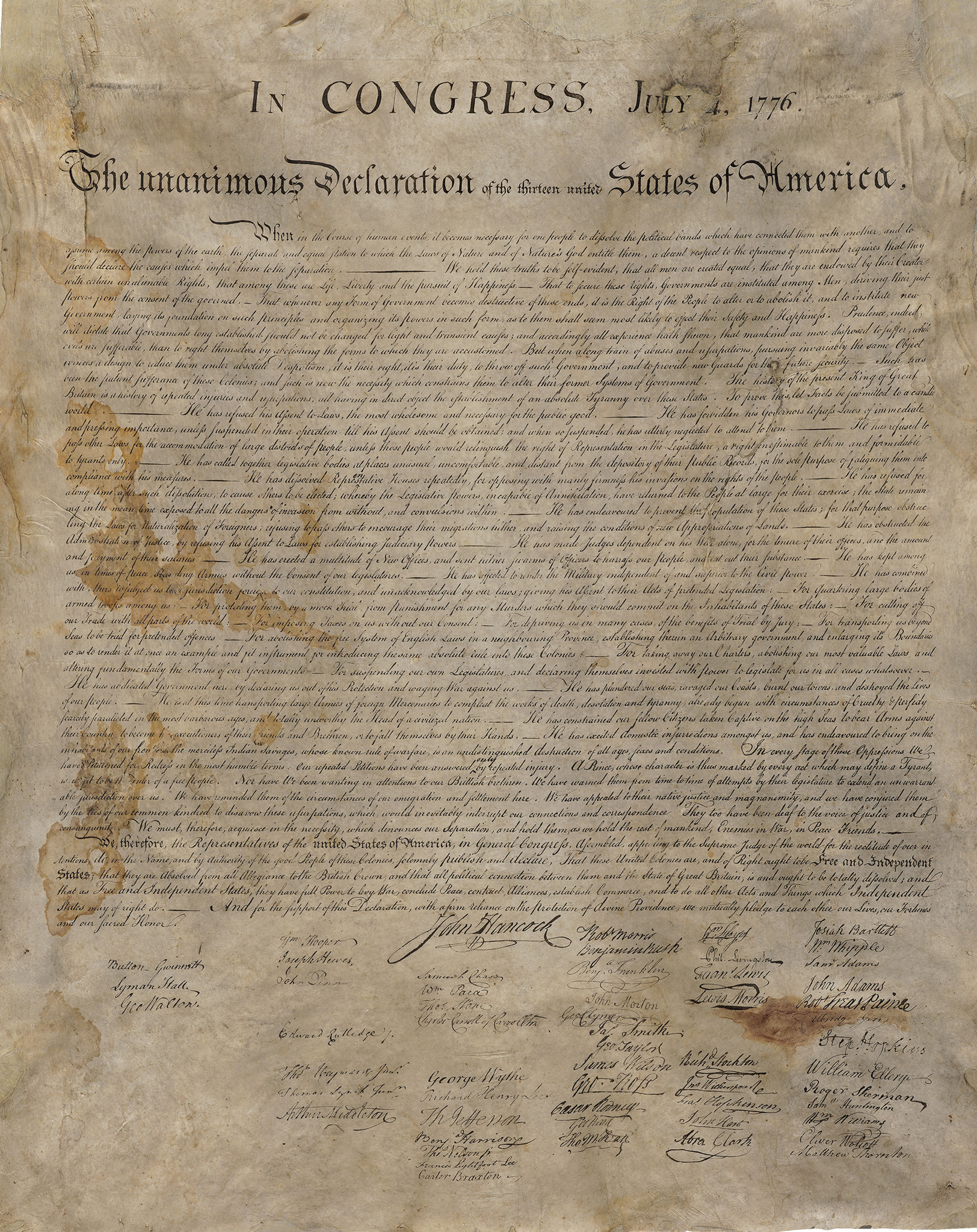 a-rare-copy-of-the-declaration-of-independence-survived-the-civil-war-hidden-behind-wallpaper