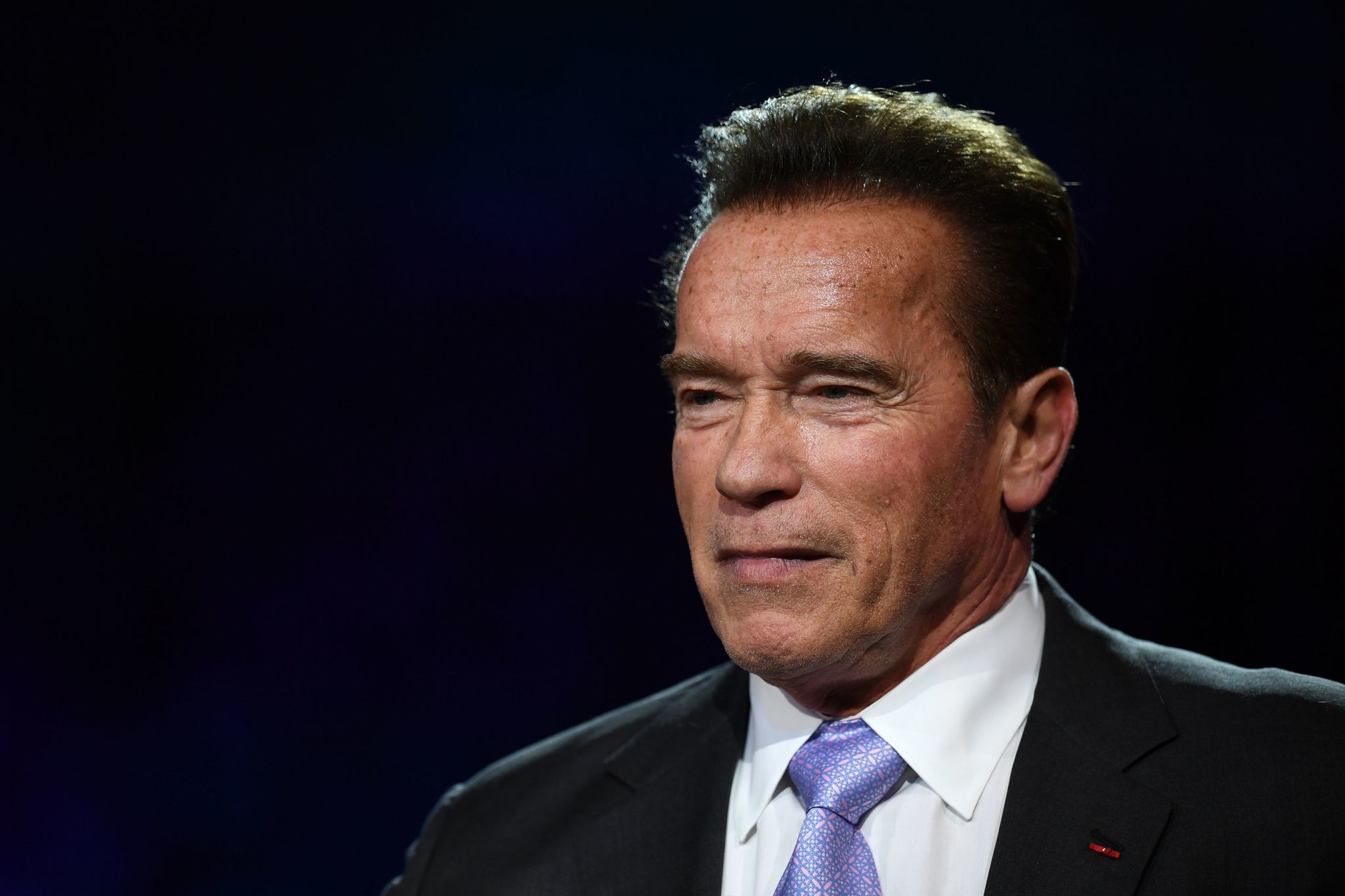 Arnold Schwarzenegger in 'good spirits' after heart ...