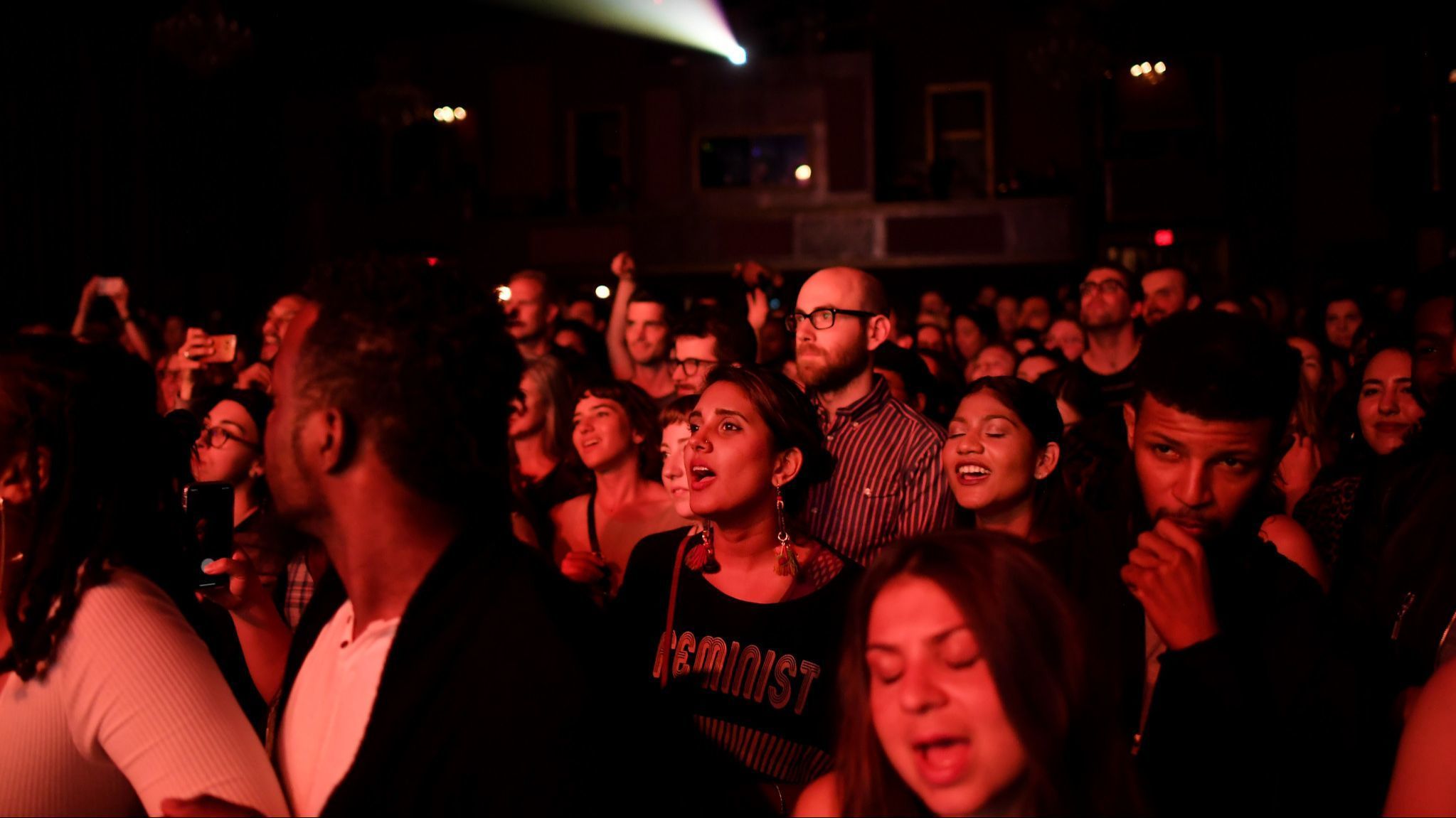 Fans enjoy a concert at the Fillmore in San Francisco.