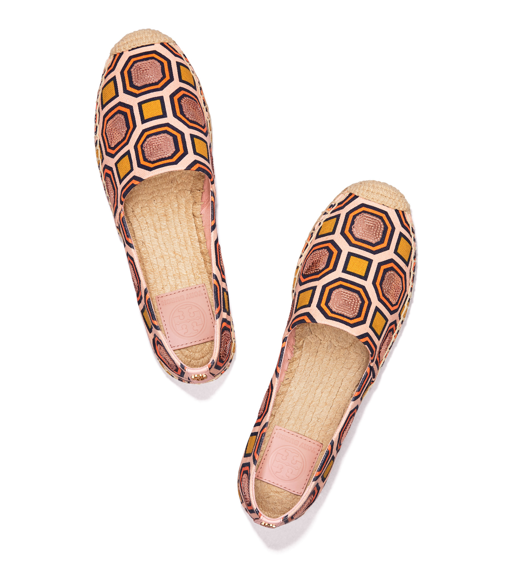 Tory Burch’s Cecily Embellished Espadrilles.