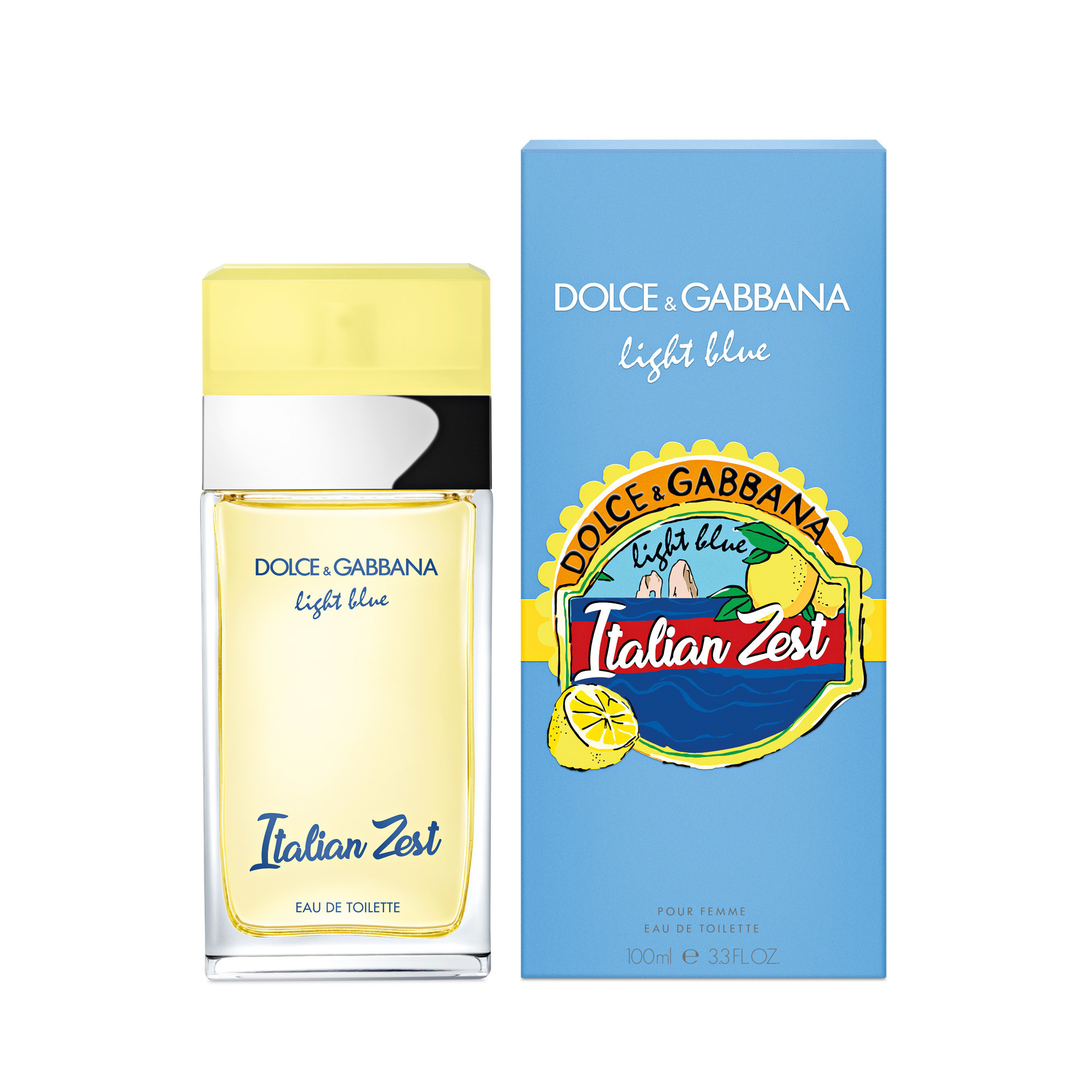 Dolce & Gabbana’s Light Blue Italian Zest fragrance.