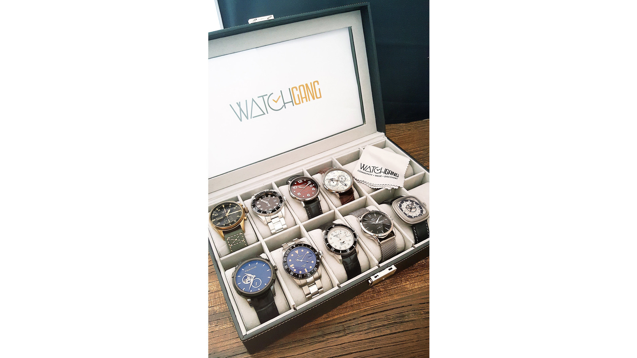 Monthly watch deliveries from Watch Gang.