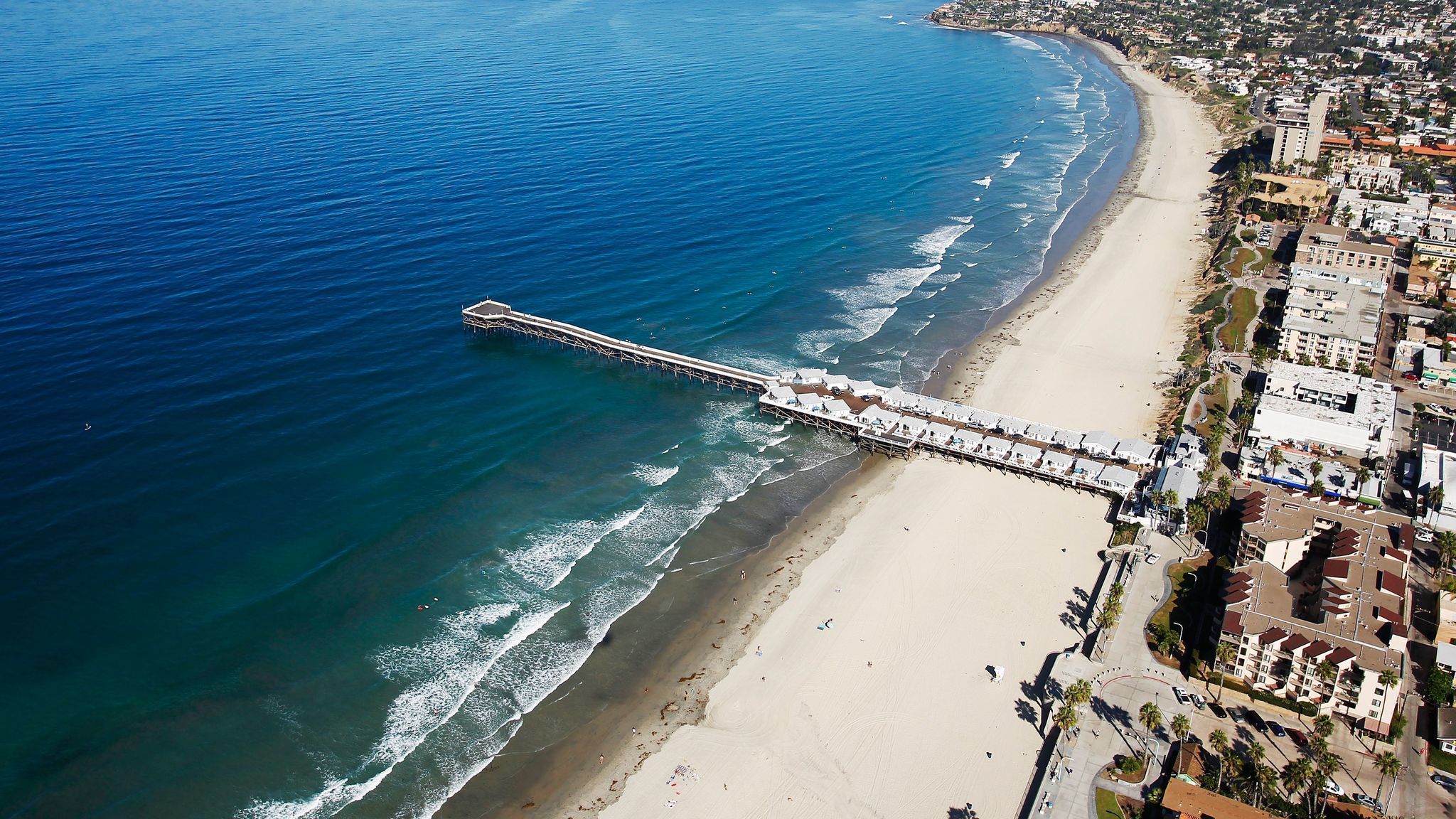 Pacific Beach Take a bike a Segway or a surfboard to the Crystal Pier The San Diego Union