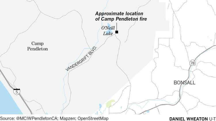 Live Updates San Diego County Fires In Alpine Dulzura Camp