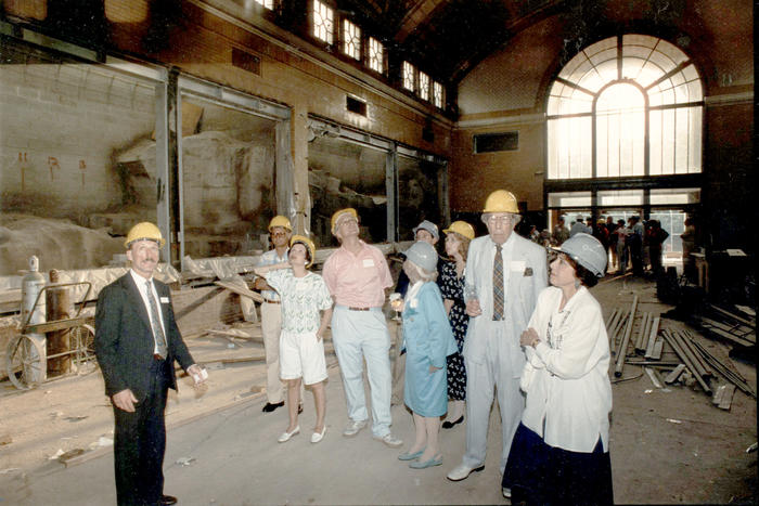 Lion House renovation, 1989