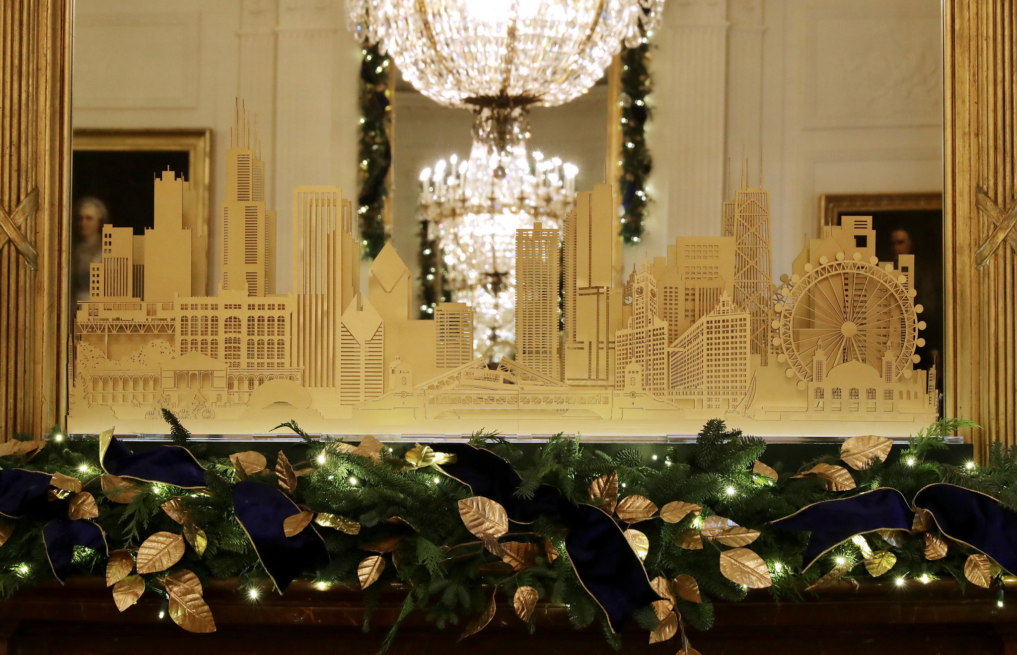  White  House  Christmas  decorations  Chicago Tribune