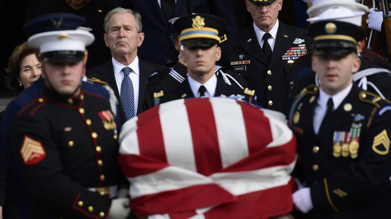Text of George W. Bush's eulogy for his father George H.W. Bush ...