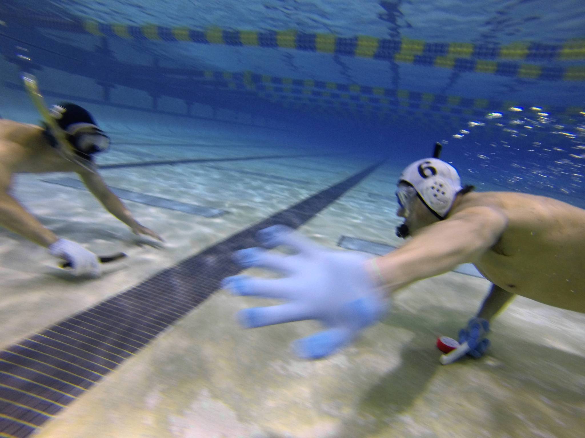 Underwater-hockey players combine sticks, snorkels in YMCA matches ...