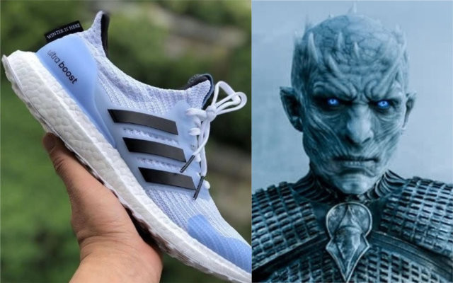 white walker adidas shoes