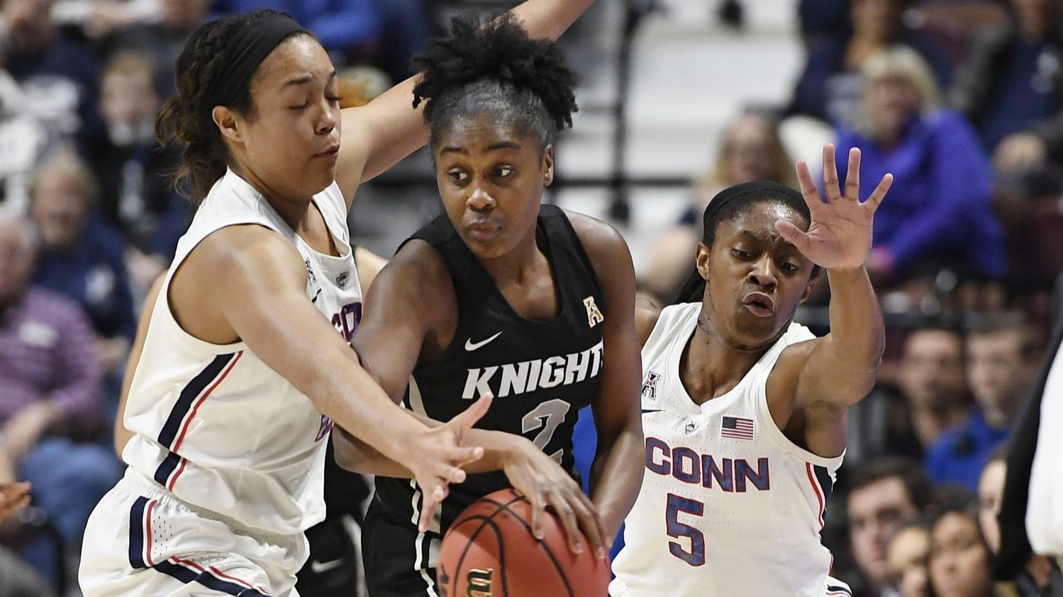 Ucf Womens Basketball Suffers 66 45 Loss To No 2 Uconn In Aac Title Game Orlando Sentinel