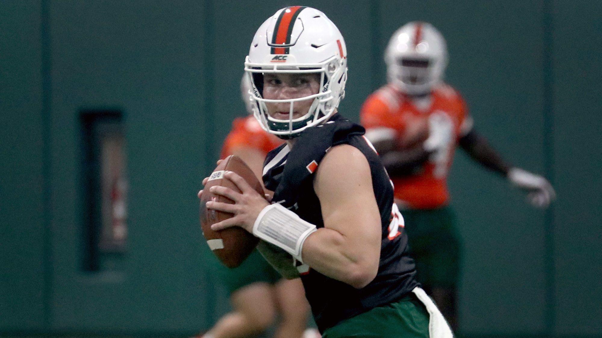 UM quarterback Tate Martell looking to add to Miami's 'history' and