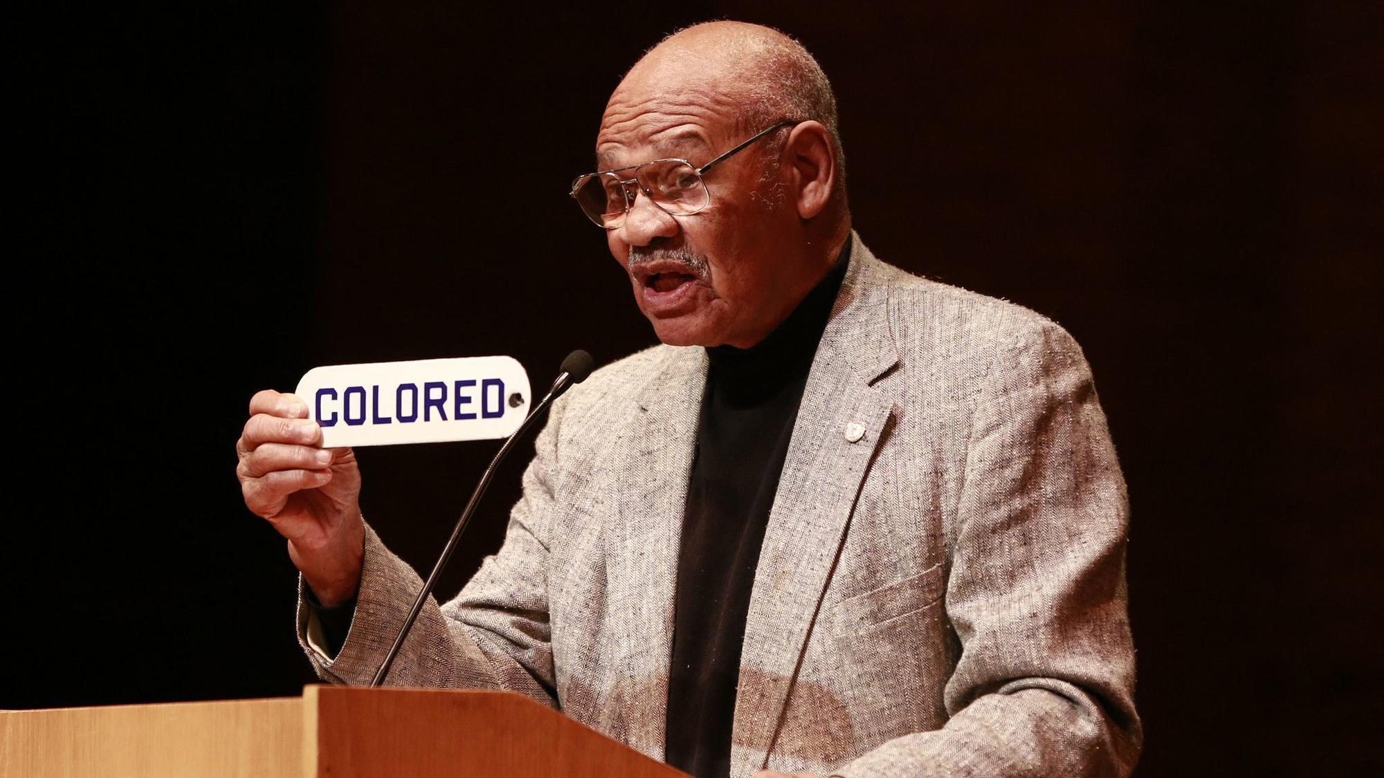 George Taliaferro, a Gary native and the first black player drafted by an NFL team ...
