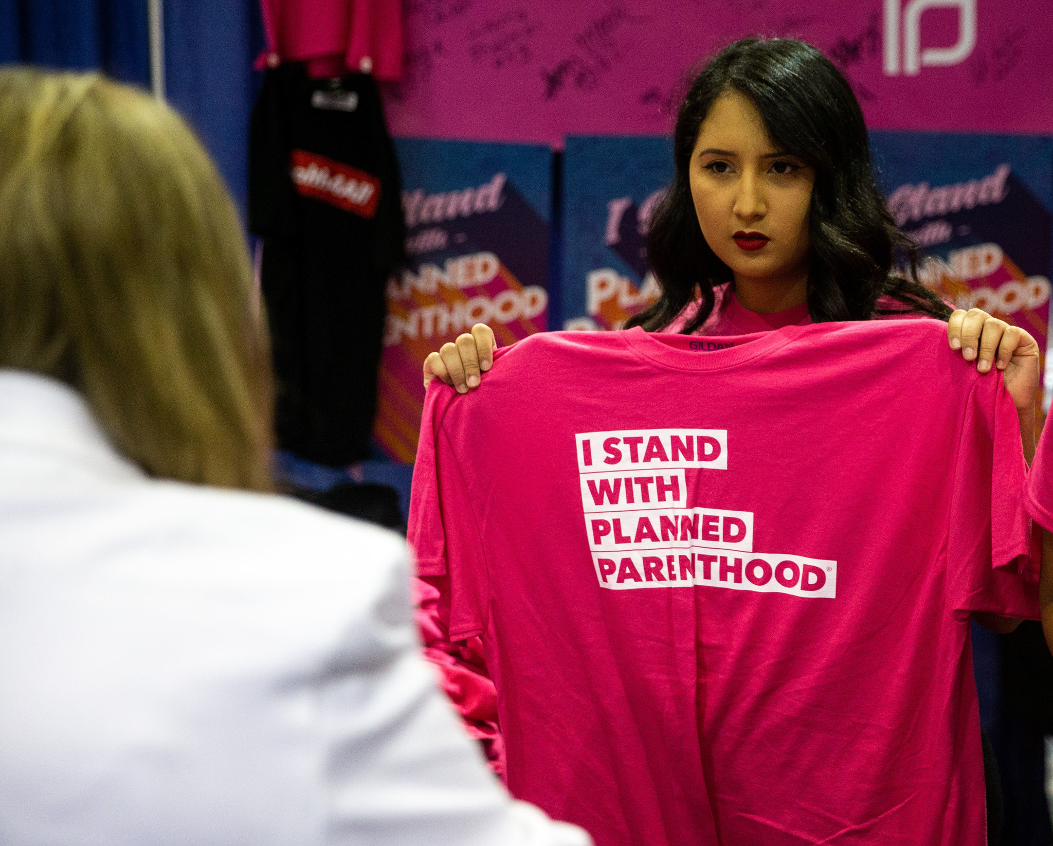 T-shirt at Planned Parenthood party