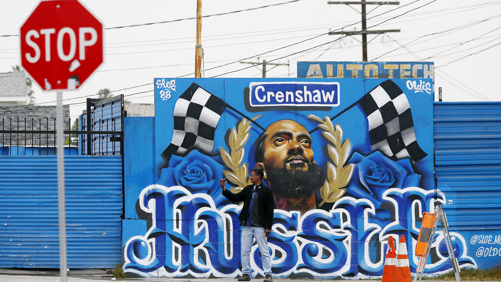 Nipsey Hussle mural
